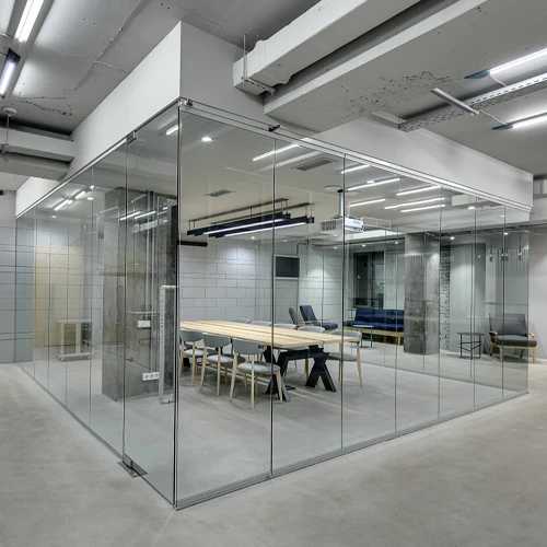 Glass Partition Walls and Enclosures