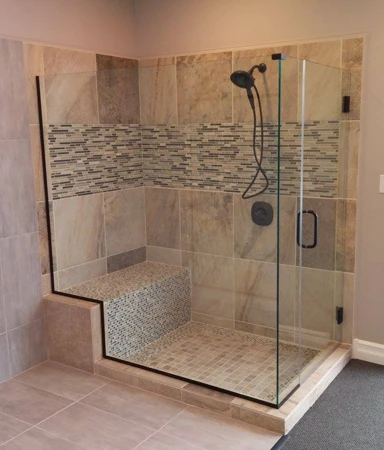 Custom Shower Glass Encasement